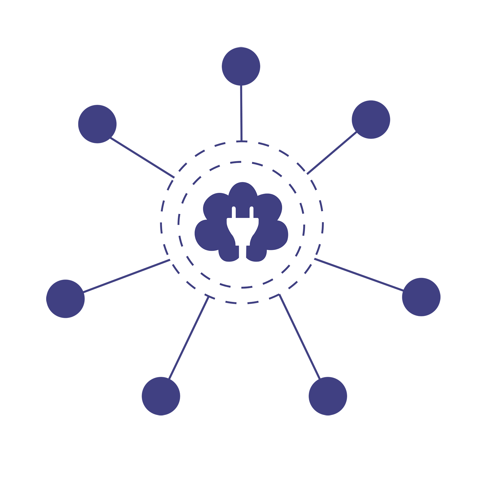 Solide en ligne Connector