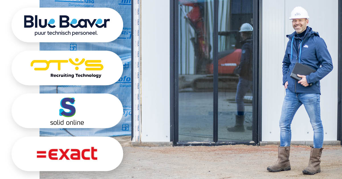 Synchronized assignment data for Blue Beaver by Connector between OTYS and Exact Online