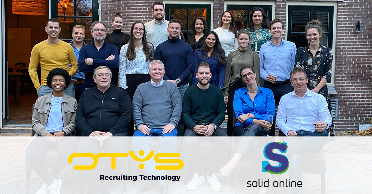 3 jarig partnerschap OTYS en Solid Online ontzorgt klanten door integratie van OTYS met andere software systemen